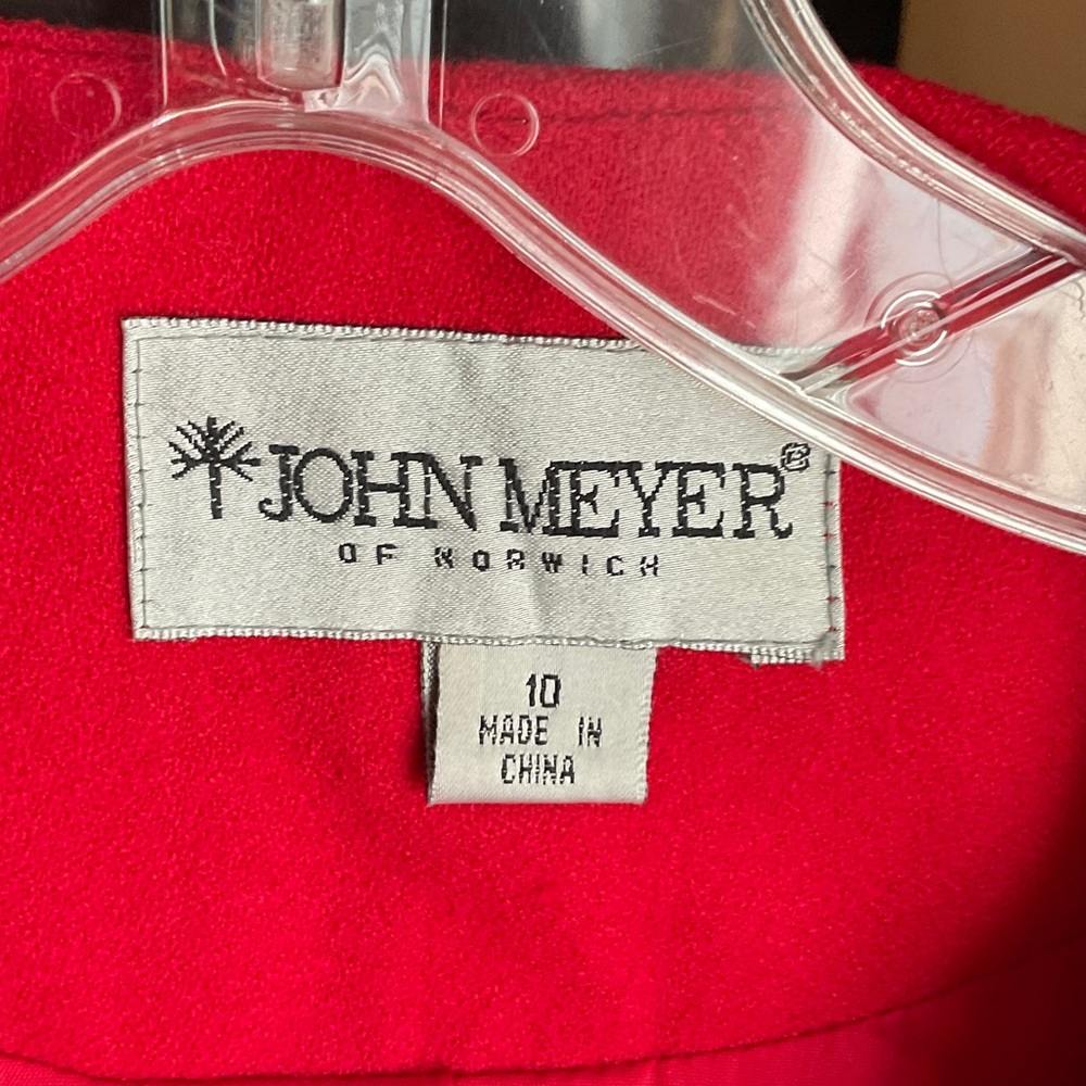 Red and Black Embroidered Jacket by Forecaster of Boston - Picture 3 of 6